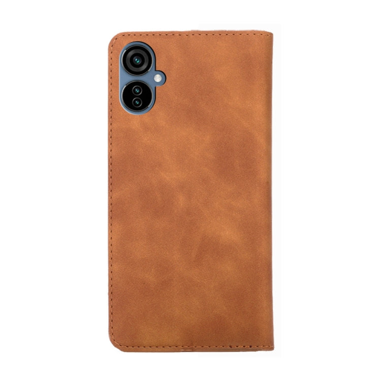 For Tecno Camon 19 Neo Skin Feel Magnetic Horizontal Flip Leather Phone Case