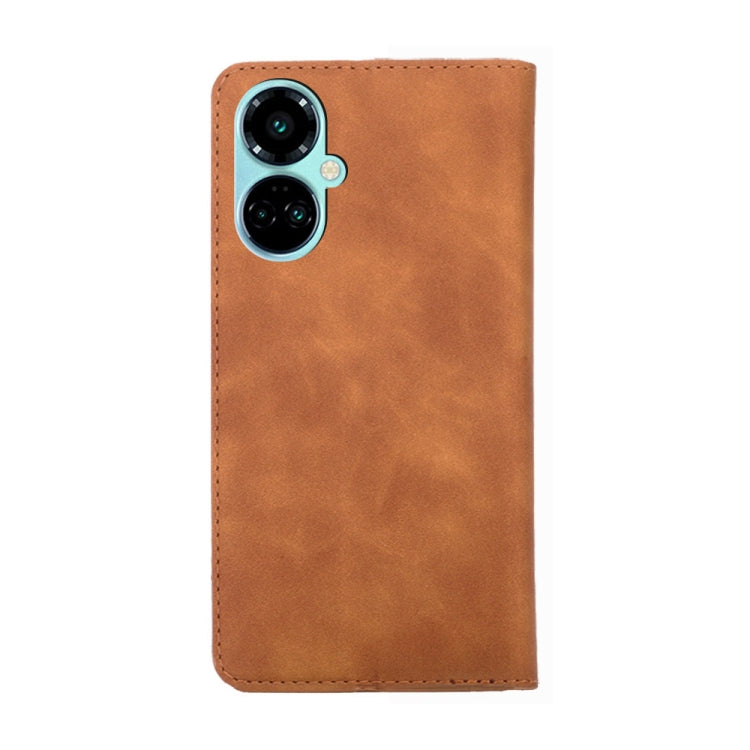 For Tecno Camon 19 / Camon 19 Pro Skin Feel Magnetic Horizontal Flip Leather Phone Case