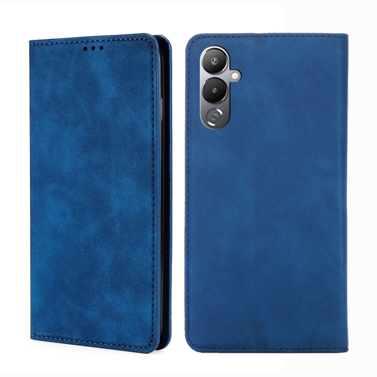 For Tecno Pova 4 Skin Feel Magnetic Horizontal Flip Leather Phone Case