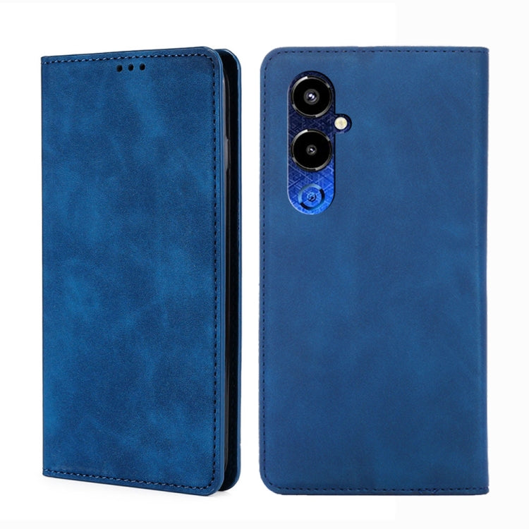 For Tecno Pova 4 Pro Skin Feel Magnetic Horizontal Flip Leather Phone Case