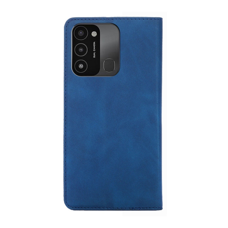 For Tecno Spark 8C Skin Feel Magnetic Horizontal Flip Leather Phone Case