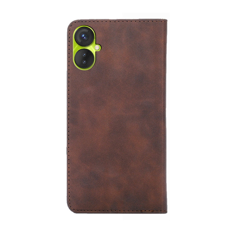 For Tecno Spark 9 Pro Skin Feel Magnetic Horizontal Flip Leather Phone Case