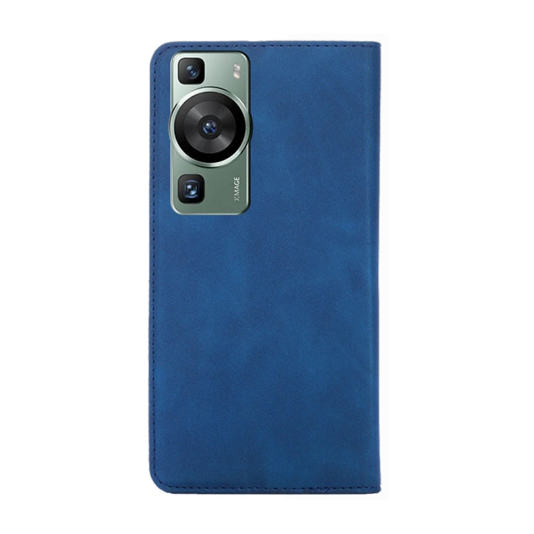 For Huawei P60 / P60 Pro Skin Feel Magnetic Horizontal Flip Leather Phone Case
