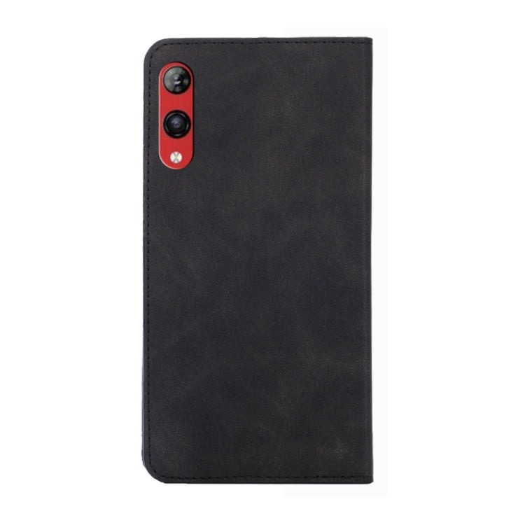 For Rakuten Hand 4G Skin Feel Magnetic Horizontal Flip Leather Phone Case