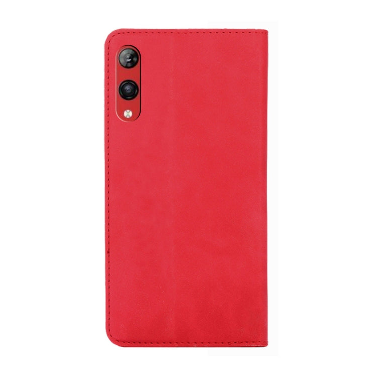 For Rakuten Hand 4G Skin Feel Magnetic Horizontal Flip Leather Phone Case