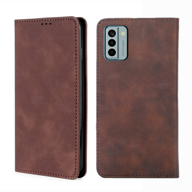 For Nokia G22 Skin Feel Magnetic Horizontal Flip Leather Phone Case