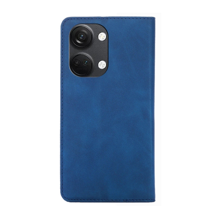 For OnePlus Ace 2V 5G Skin Feel Magnetic Horizontal Flip Leather Phone Case