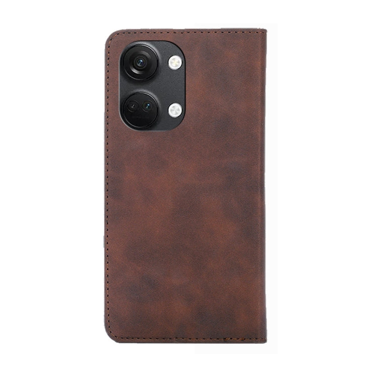 For OnePlus Ace 2V 5G Skin Feel Magnetic Horizontal Flip Leather Phone Case