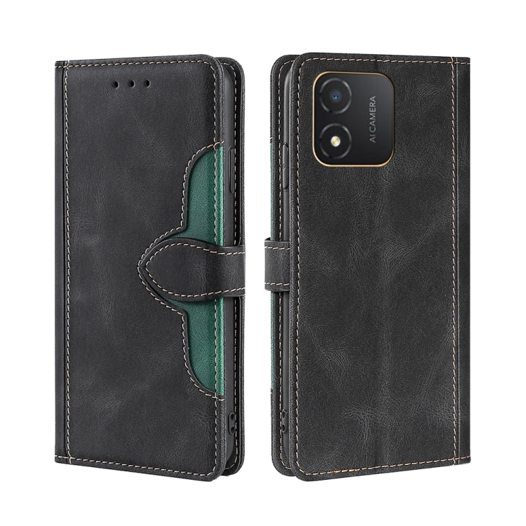 For Honor X5 4G Skin Feel Magnetic Buckle Leather Phone Case