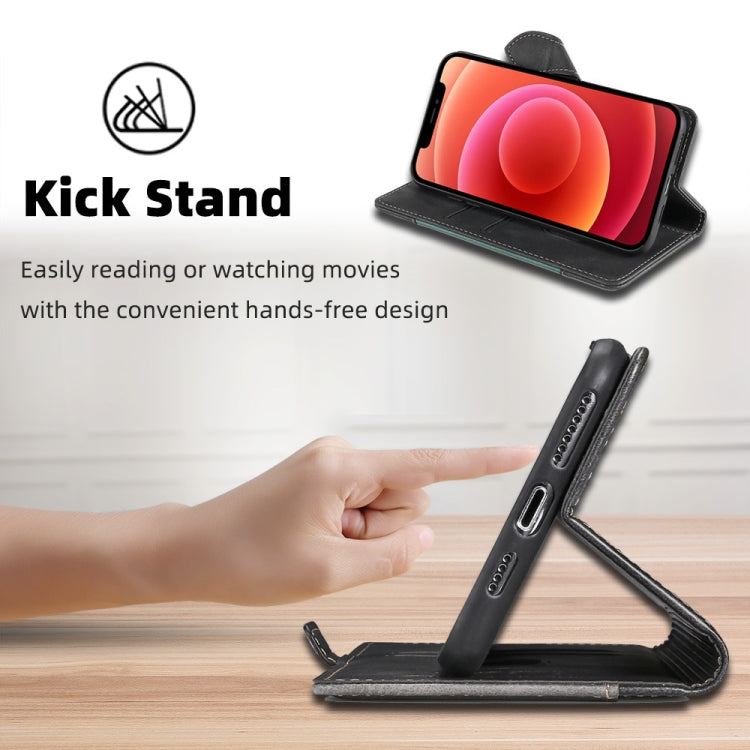 For Realme V30 5G / V30T Skin Feel Magnetic Buckle Leather Phone Case