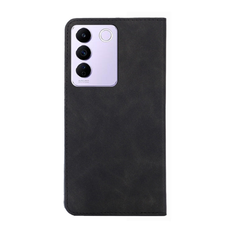 For vivo S16e / V27e Skin Feel Magnetic Horizontal Flip Leather Phone Case