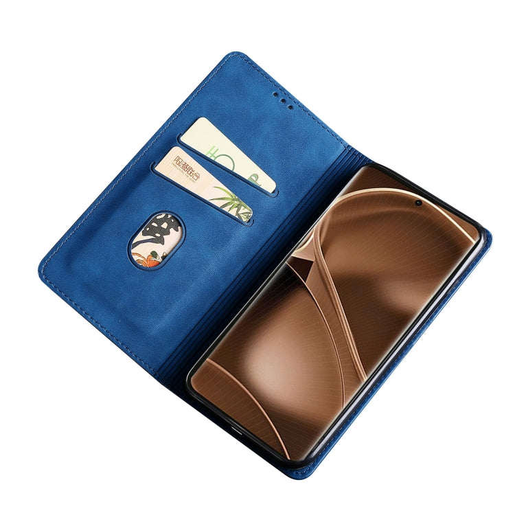 For Xiaomi Redmi Note 12 4G Global Skin Feel Magnetic Horizontal Flip Leather Phone Case