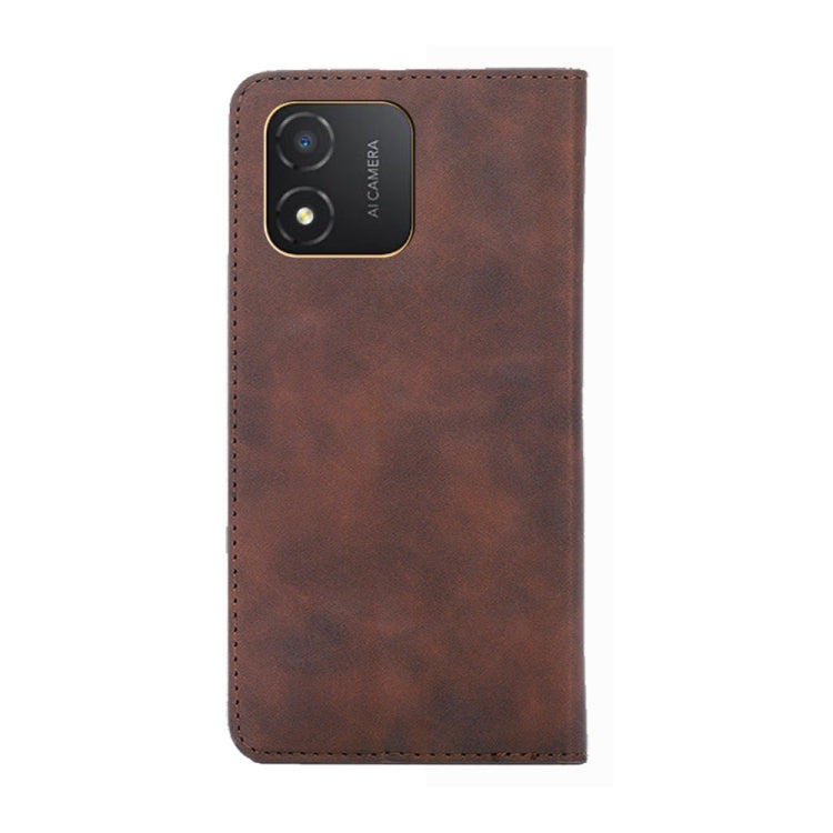 For Honor X5 4G Skin Feel Magnetic Horizontal Flip Leather Phone Case