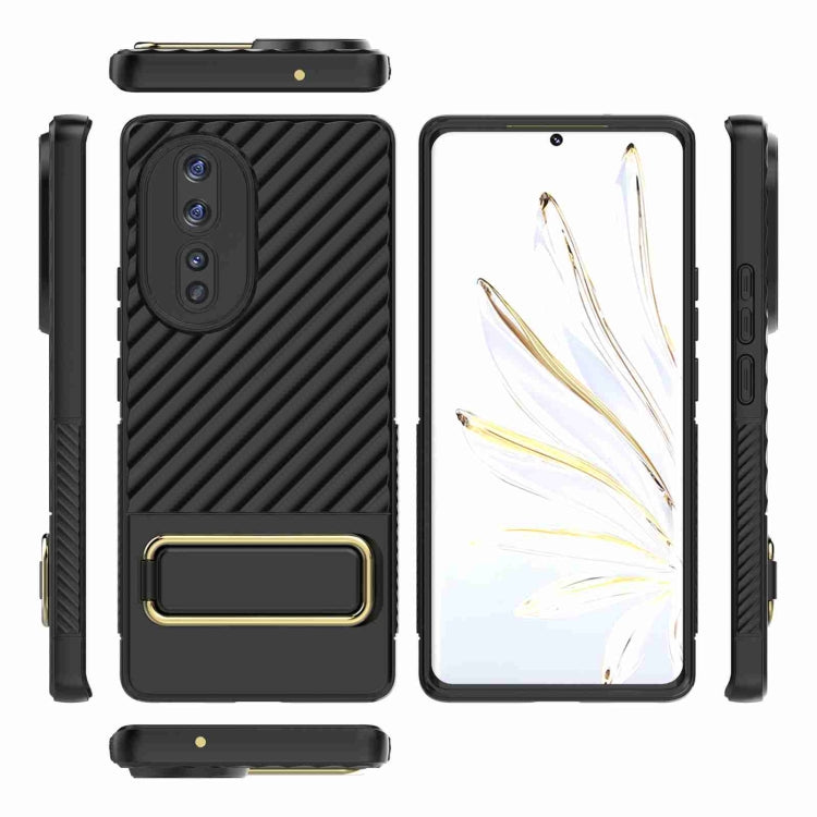 For Honor 80 5G Wavy Textured Phone Case