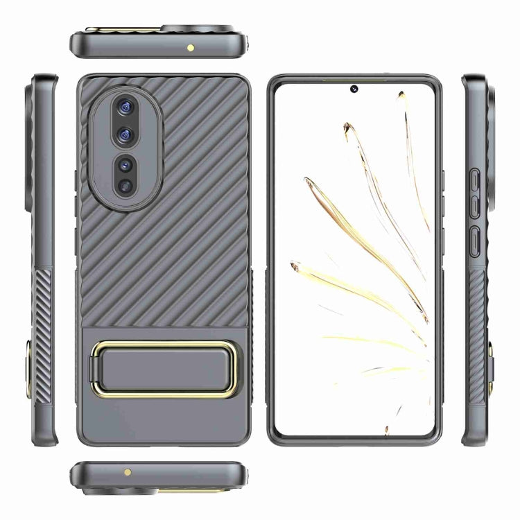 For Honor 80 5G Wavy Textured Phone Case