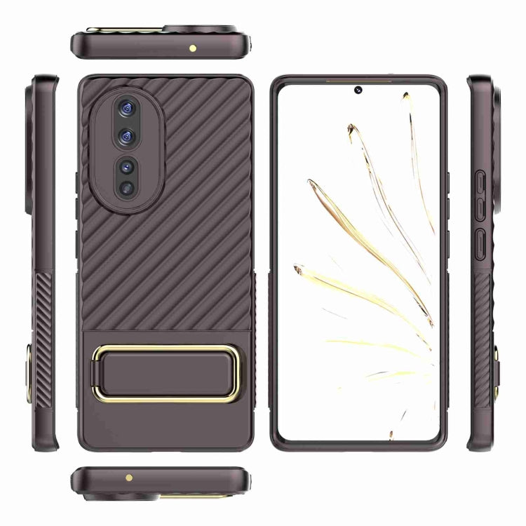 For Honor 80 5G Wavy Textured Phone Case