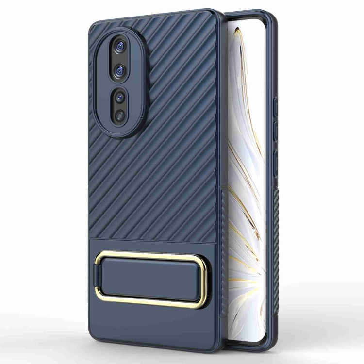 For Honor 80 5G Wavy Textured Phone Case