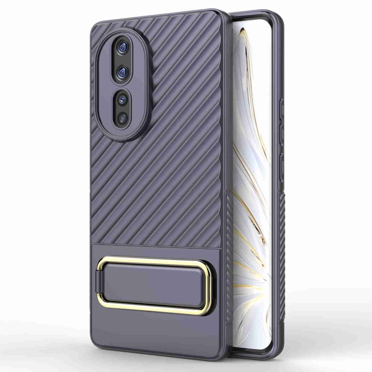 For Honor 80 5G Wavy Textured Phone Case