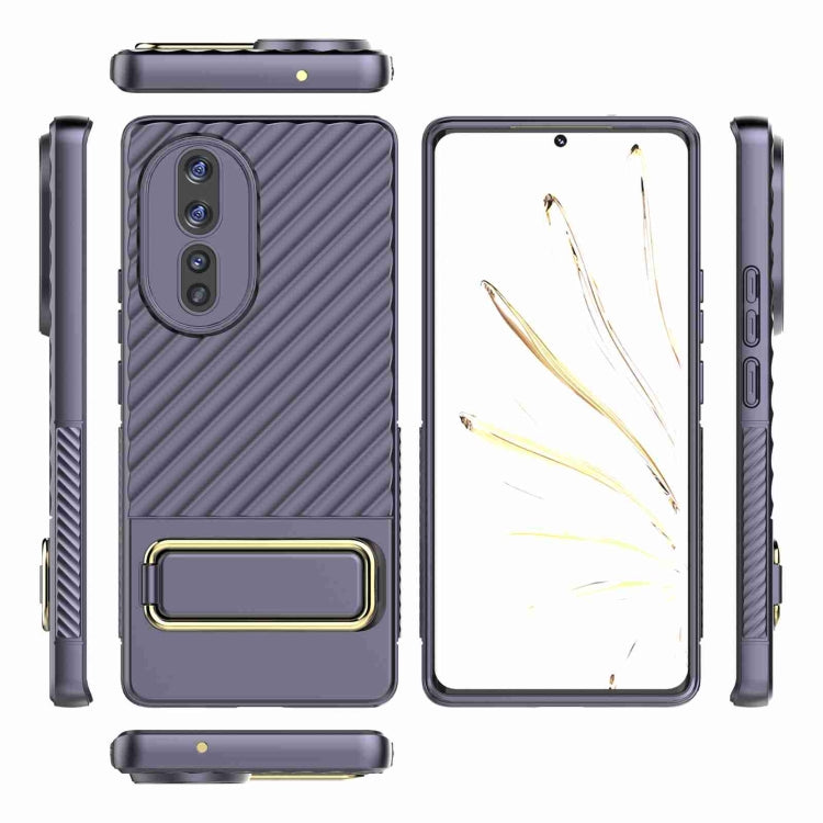 For Honor 80 5G Wavy Textured Phone Case