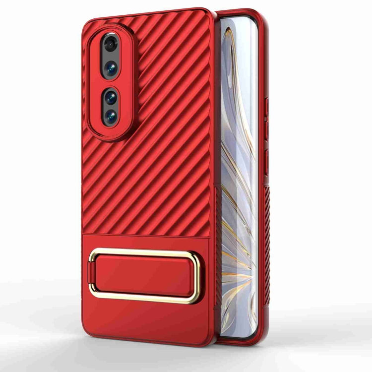 For Honor 80 Pro 5G Wavy Textured Phone Case