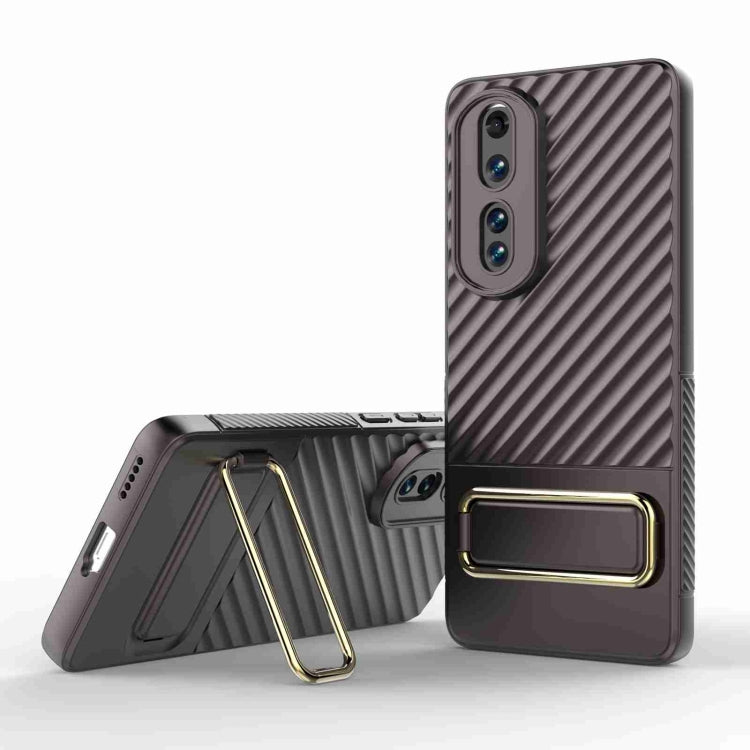 For Honor 80 Pro 5G Wavy Textured Phone Case