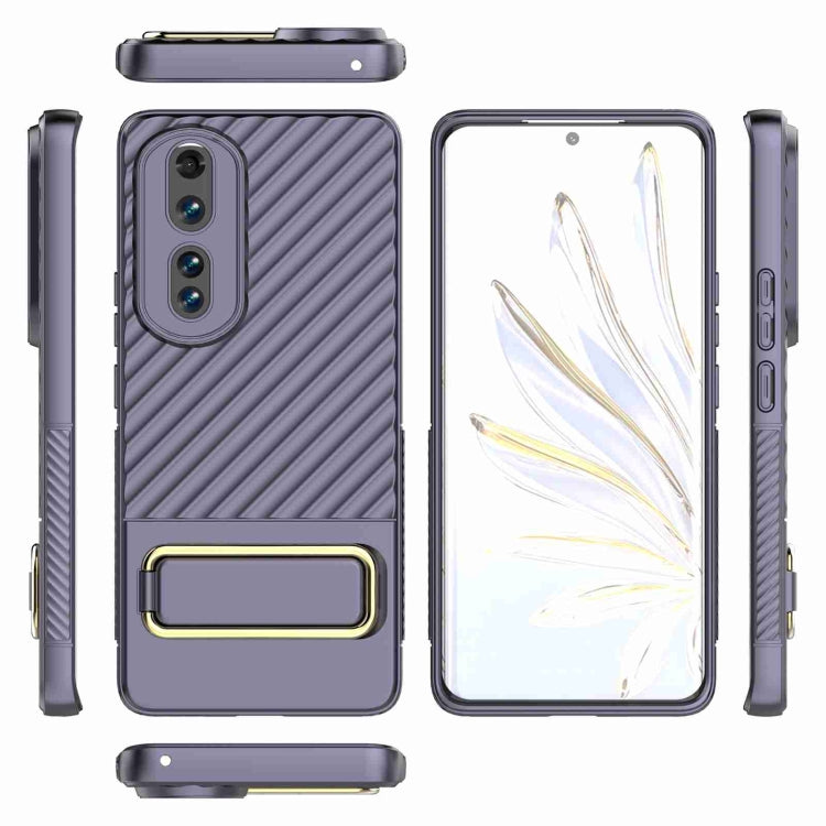 For Honor 80 Pro 5G Wavy Textured Phone Case