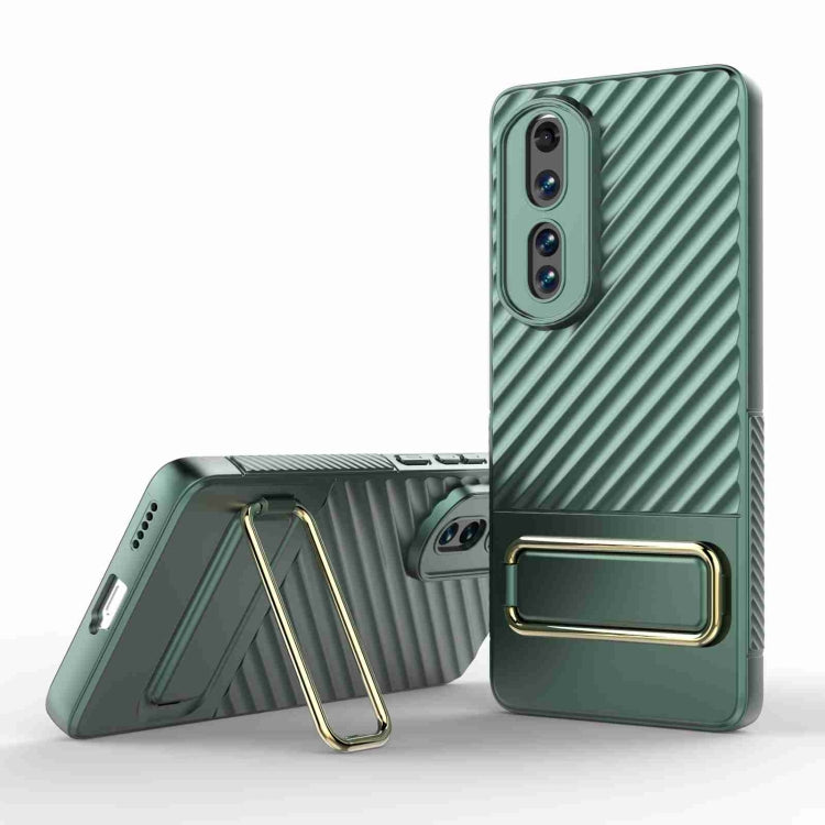 For Honor 80 Pro 5G Wavy Textured Phone Case
