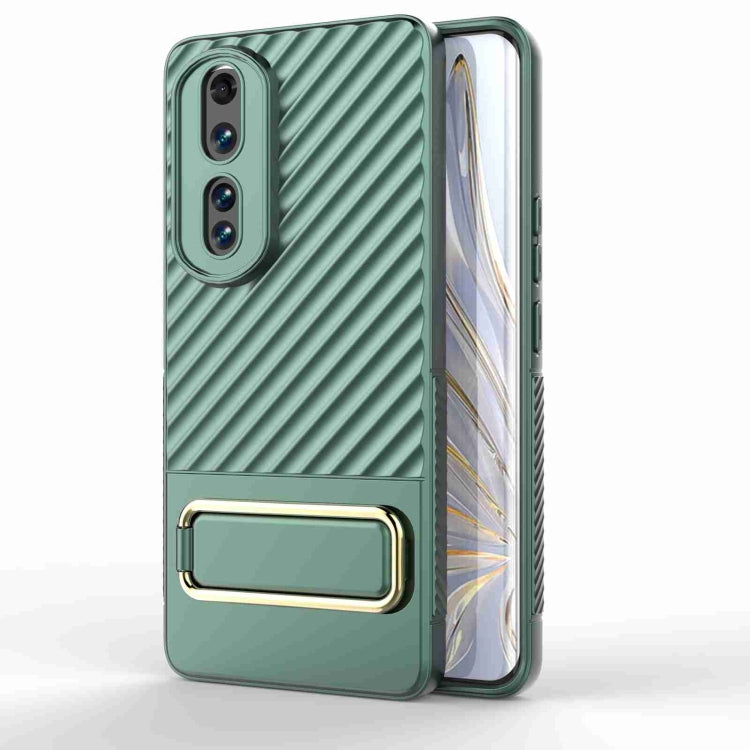 For Honor 80 Pro 5G Wavy Textured Phone Case