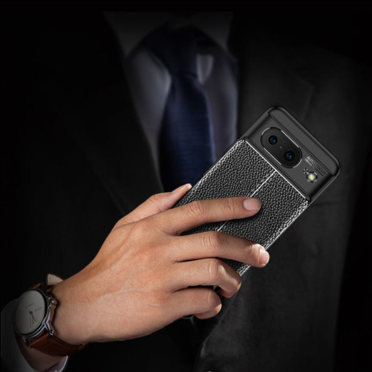 For Google Pixel 8 Litchi Texture TPU Phone Case