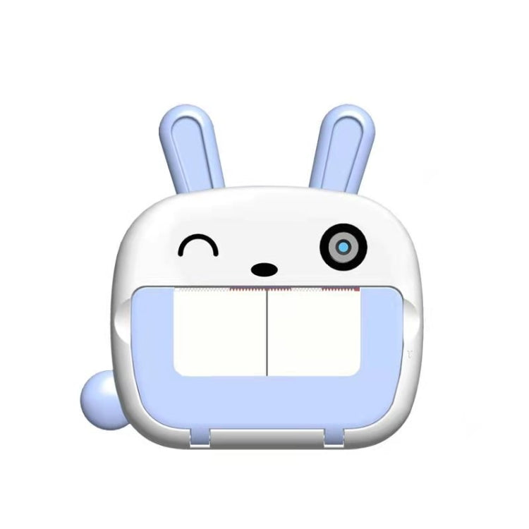 JJR/C V20 2.4 inch HD Screen Kids Instant Camera WiFi Printing Camera, Style:Rabbit