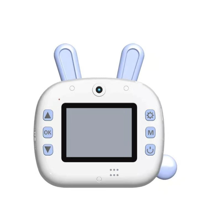JJR/C V20 2.4 inch HD Screen Kids Instant Camera WiFi Printing Camera, Style:Rabbit