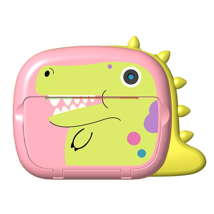 JJR/C V20 2.4 inch HD Screen Kids Instant Camera WiFi Printing Camera, Style:Dinosaur