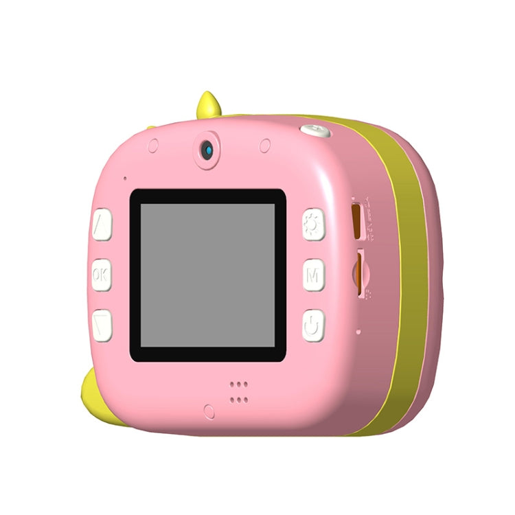 JJR/C V20 2.4 inch HD Screen Kids Instant Camera WiFi Printing Camera, Style:Dinosaur