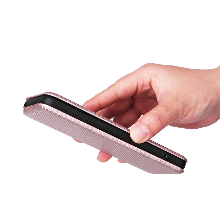 For Google Pixel 8 Carbon Fiber Texture Flip Leather Phone Case