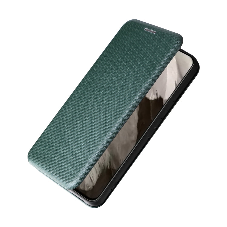 For Google Pixel 8 Pro Carbon Fiber Texture Flip Leather Phone Case