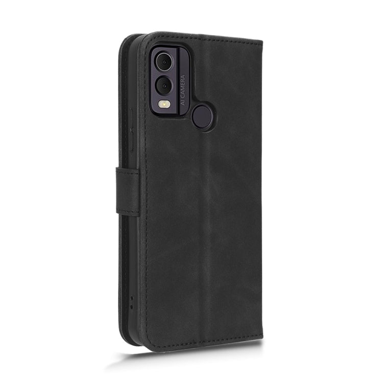 For Nokia C22 Skin Feel Magnetic Flip Leather Phone Case