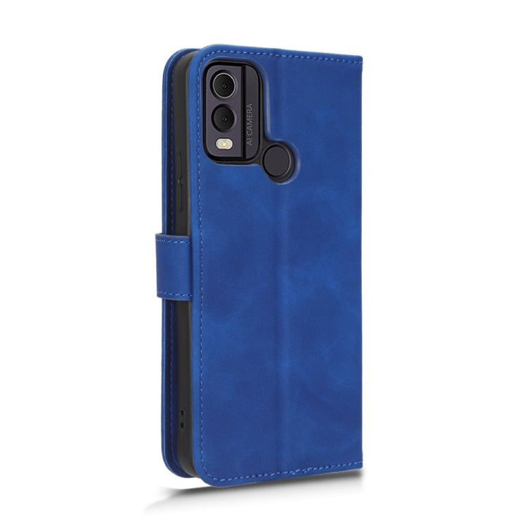 For Nokia C22 Skin Feel Magnetic Flip Leather Phone Case