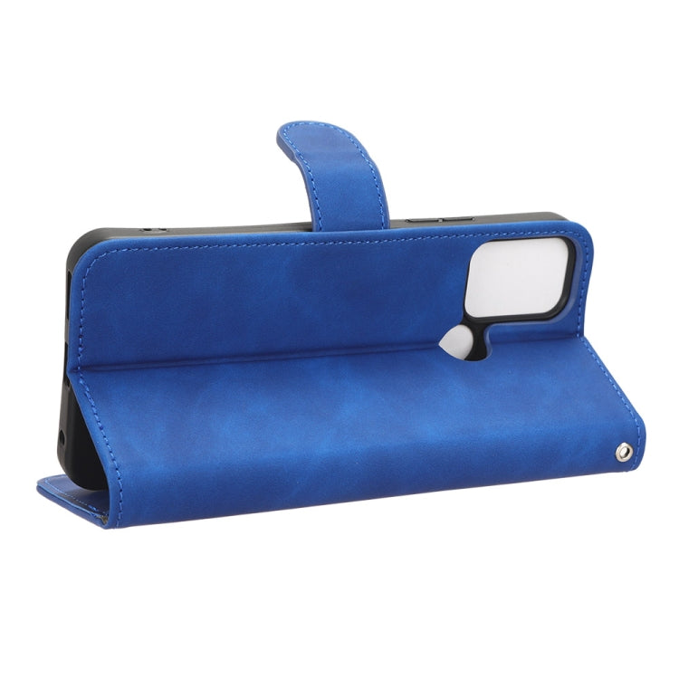 For Nokia C22 Skin Feel Magnetic Flip Leather Phone Case