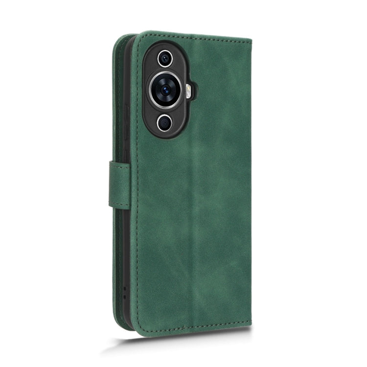 For Huawei nova 11 Skin Feel Magnetic Flip Leather Phone Case