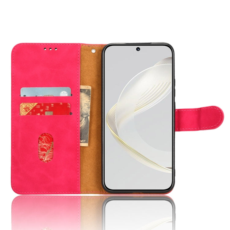 For Huawei nova 11 Skin Feel Magnetic Flip Leather Phone Case