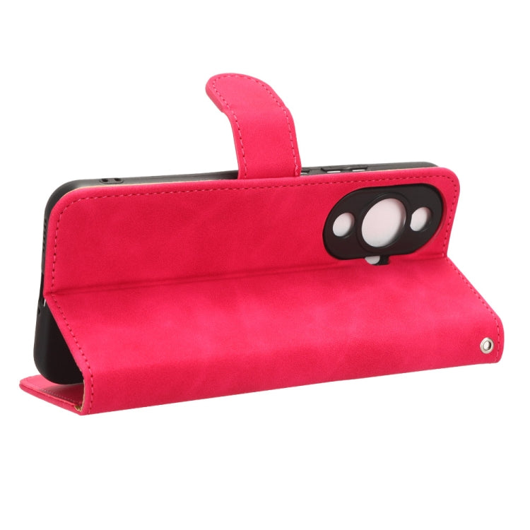 For Huawei nova 11 Skin Feel Magnetic Flip Leather Phone Case