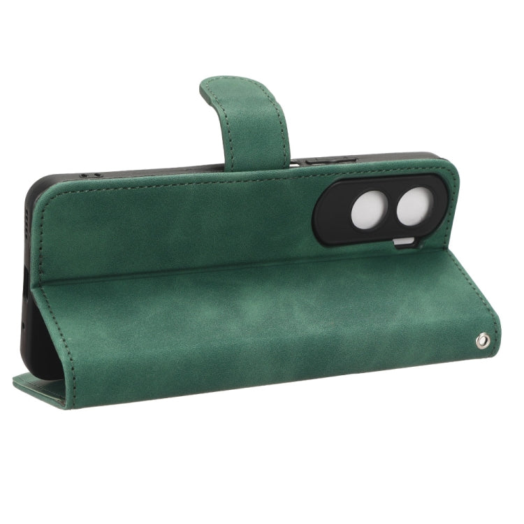 For Honor X50i Skin Feel Magnetic Flip Leather Phone Case