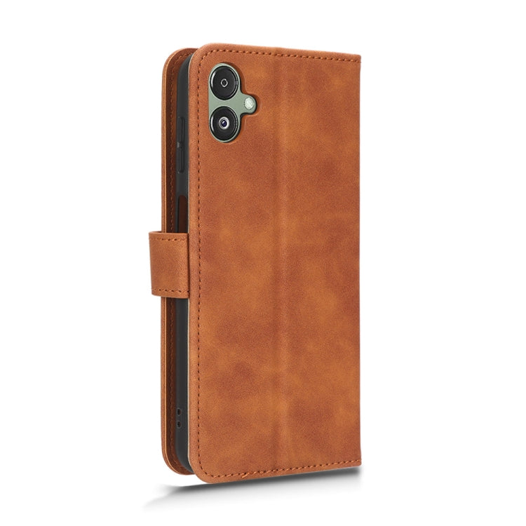 For Samsung Galaxy F14 Global Skin Feel Magnetic Flip Leather Phone Case