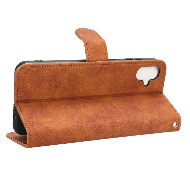 For Samsung Galaxy F14 Global Skin Feel Magnetic Flip Leather Phone Case