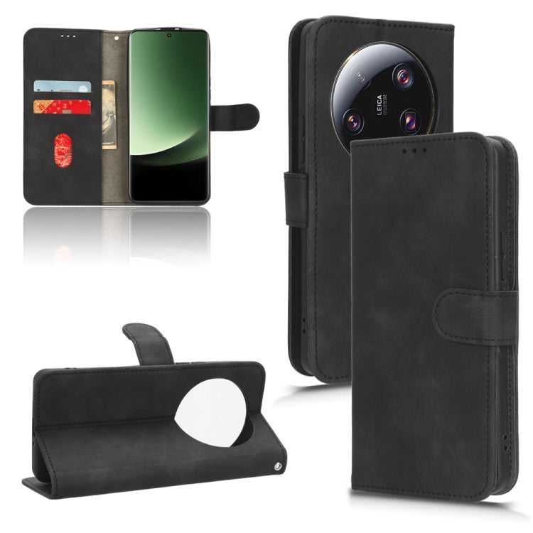 For Xiaomi 13 Ultra Skin Feel Magnetic Flip Leather Phone Case