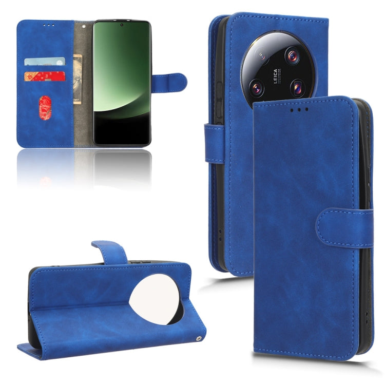 For Xiaomi 13 Ultra Skin Feel Magnetic Flip Leather Phone Case