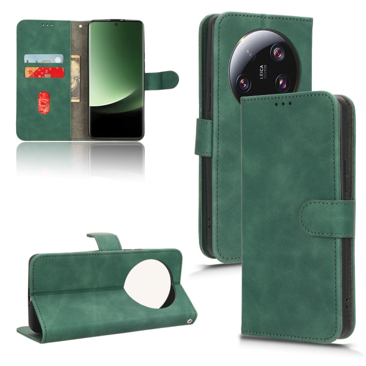 For Xiaomi 13 Ultra Skin Feel Magnetic Flip Leather Phone Case