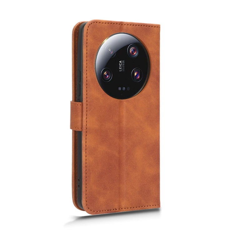 For Xiaomi 13 Ultra Skin Feel Magnetic Flip Leather Phone Case