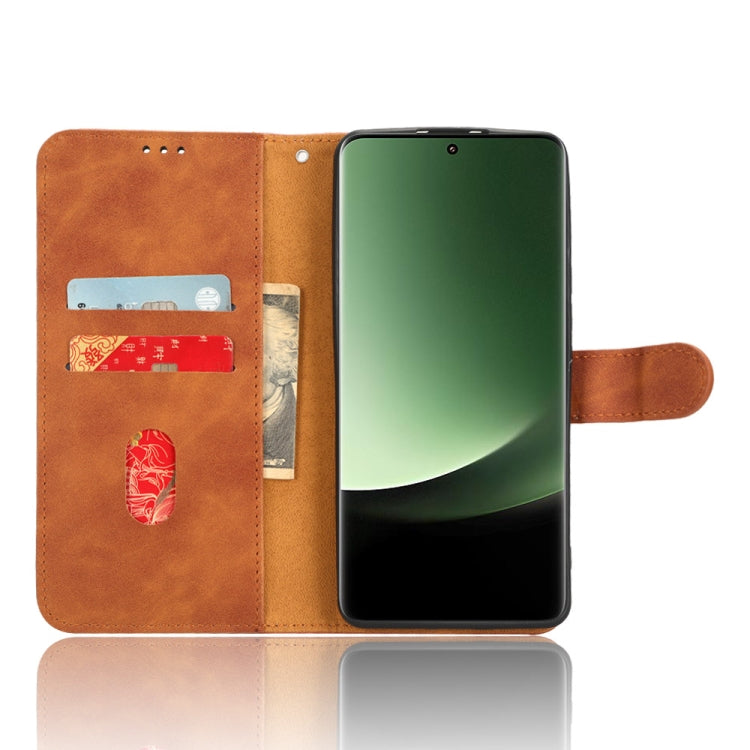 For Xiaomi 13 Ultra Skin Feel Magnetic Flip Leather Phone Case