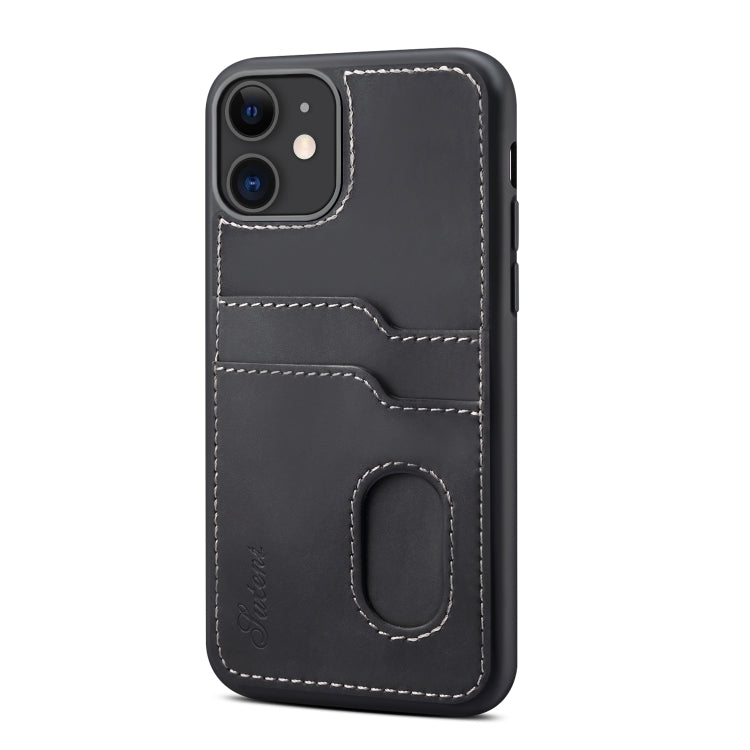 For iPhone 11 Pro H09 TPU + PU Leather Anti-fall Protective Case with Card Slots